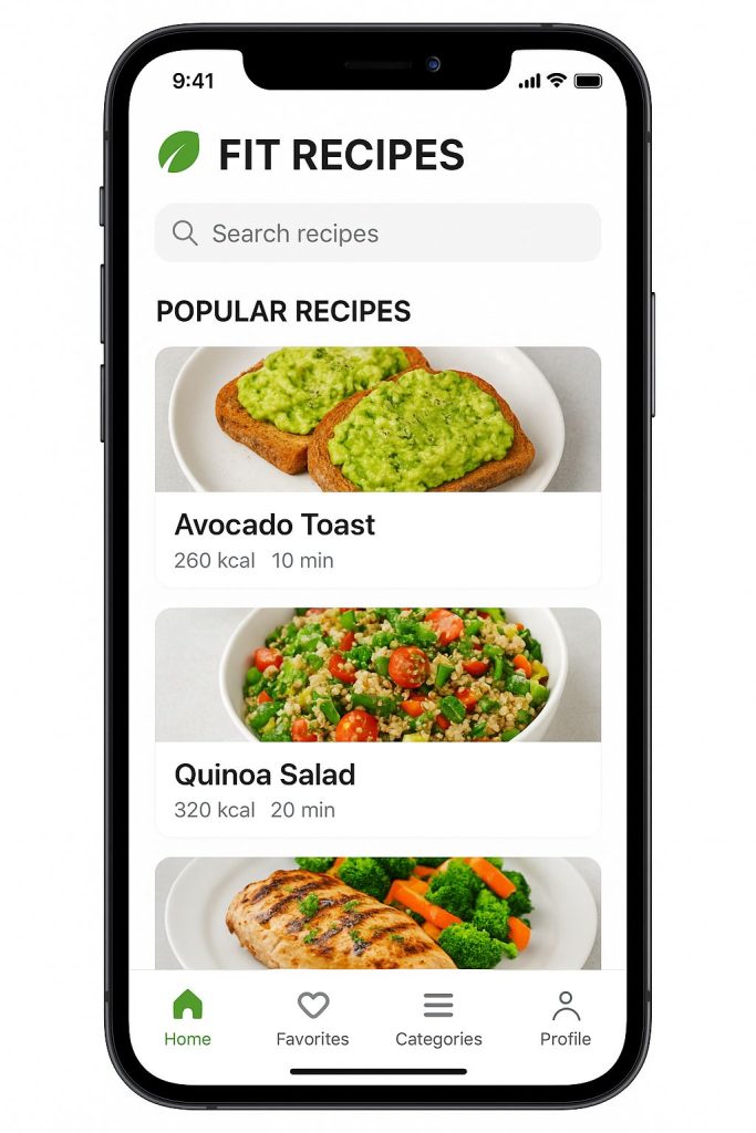 Os Melhores Aplicativos de Receitas Fit nos Estados Unidos
