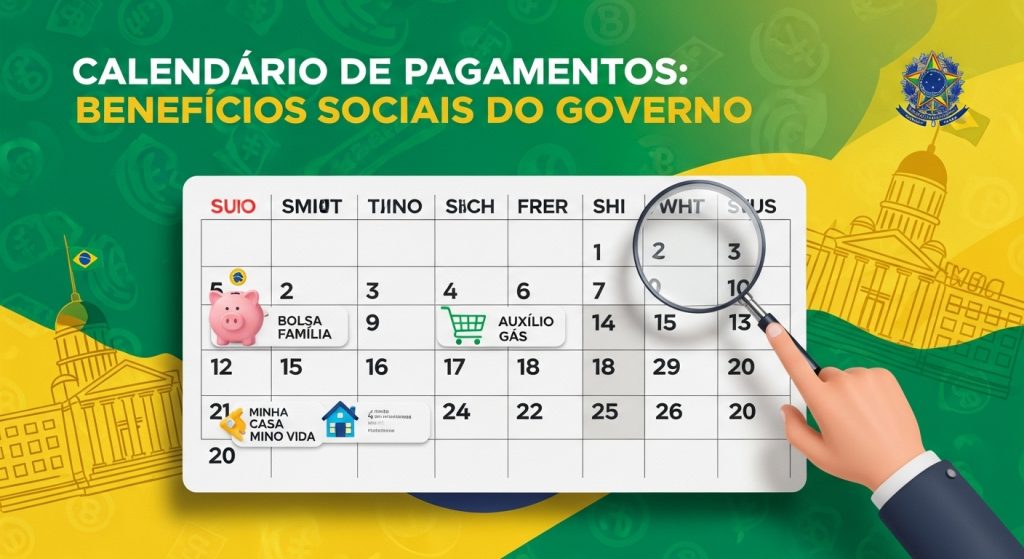 Calendário de Pagamento Atualizado: Bolsa Família, INSS e Auxílios deste mês