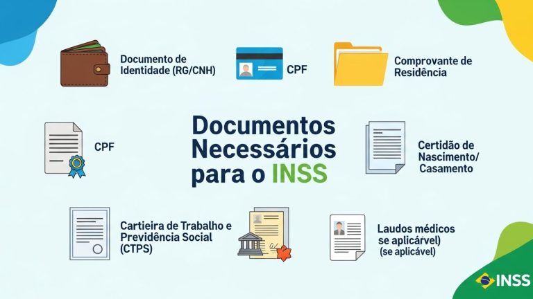 Documentos Necessários para Benefícios do INSS em 2025